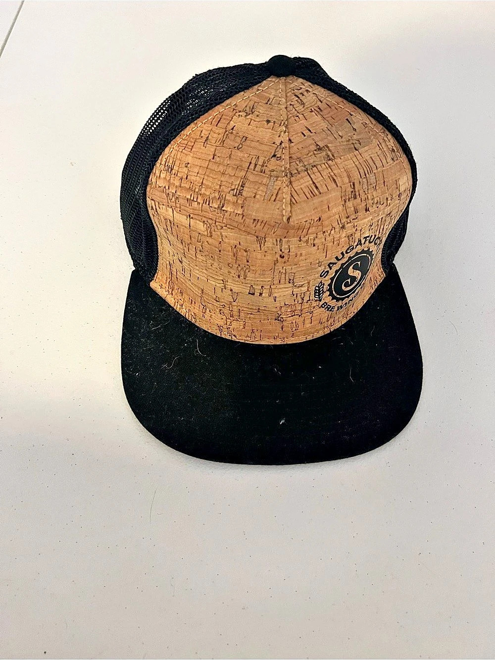 Saugatuk Cork Front Trucker Hat Black